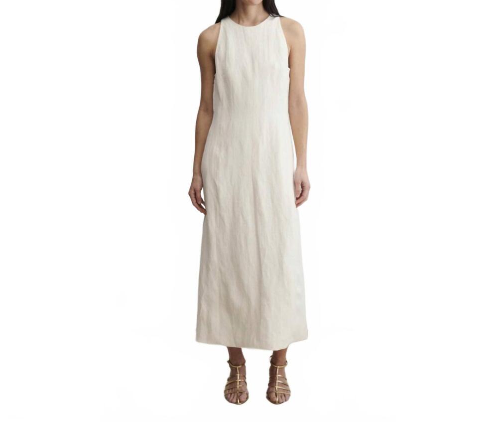 NEW RACHEL COMEY damon midi dress in cream